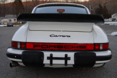 Porsche 911 SC Coupe White 1983 Rear View