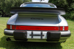 Porsche 911 Carrera Silver 1985 Rear View