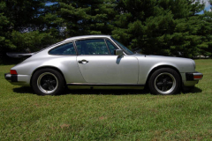 Porsche 911 Carrera Silver 1985 Passenger Side View