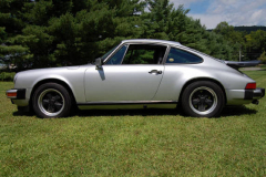 Porsche 911 Carrera Silver 1985 Driver Side View