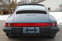 Porsche 911 Coupe Venetian Blue 1987 Rear View