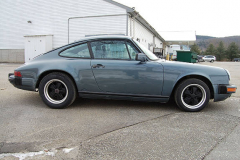 Porsche 911 Coupe Venetian Blue 1987 Passenger Side View