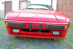 Porsche 944 Red 1987 Front View