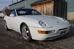 Porsche 968 White Convertible 1992