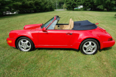 Porsche America Roadster Red 1993 Driver Side View