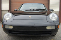 Porsche 993 C 4 Black 1996 Front View