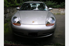 Porsche 996 Coupe Silver 1999 Front View