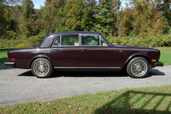 Rolls Royce Silver Shadow Burgundy 1980 Passenger Side View