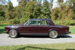 Rolls Royce Silver Shadow Burgundy 1980 Driver Side View