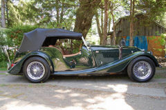 Morgan Alpine Green 1967 Passenger Side View