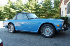 Triumph TR6 Blue 1975