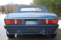 TVR 280i Blue 1985 Rear View