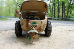 Volkswagon Schwimmwagen Camo 1943 Rear View